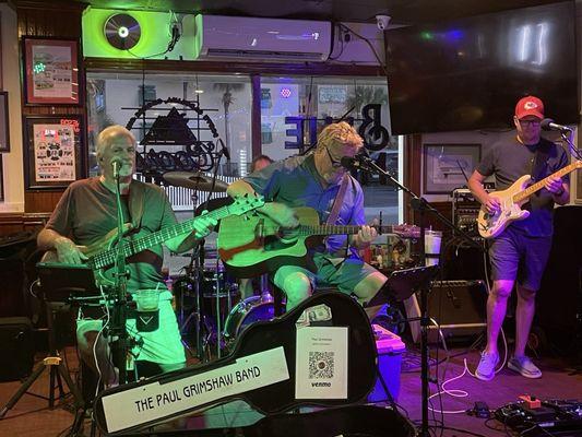 The Paul Grimshaw Band. Really great band!