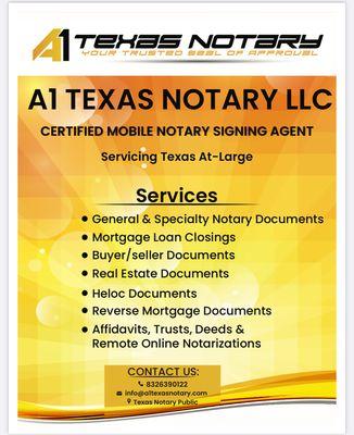 A1 Texas Notary
