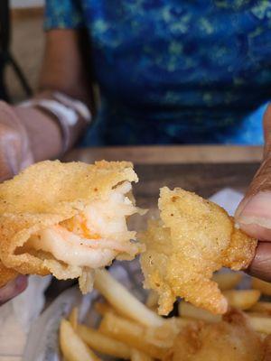 Fried shrimp