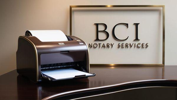 BCI Notary Services