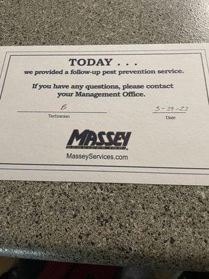 Massey Services GreenUP Lawn Care Service