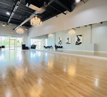 We welcome everyone to step into our premier ballroom dance studio!