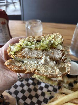 Classic chicken sandwich