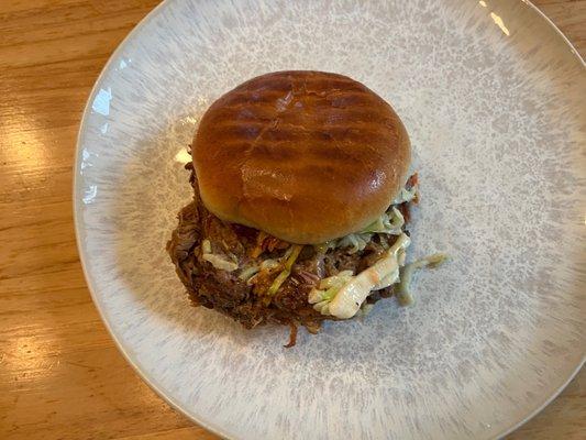 Pulled pork sandwich