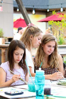 Hands on instruction.