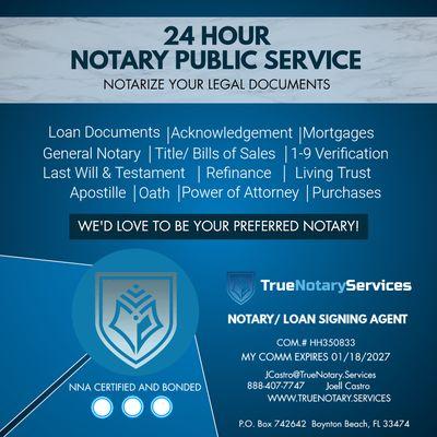 True Notary Services