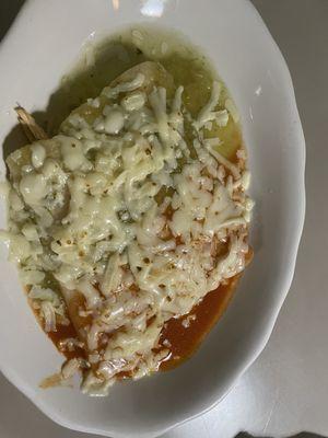 Chicken enchiladas
