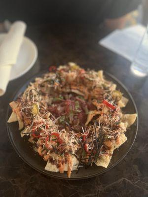 Spicy Ahi Nachos