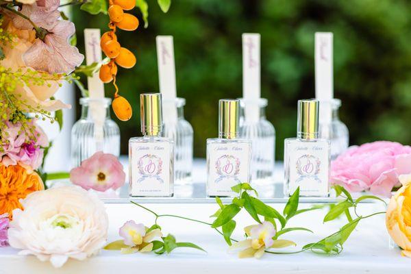 Personalized fragrances for events.