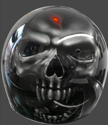 Custom Painted Helment