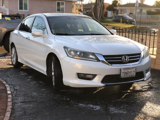 Tier 2 package: Interior detail with shampoo, hand wash and exterior clay and seal.