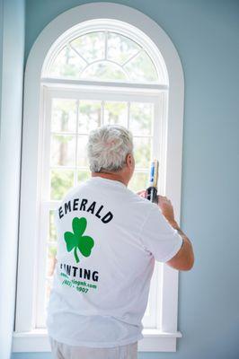 Emerald Painting-Wallpapering