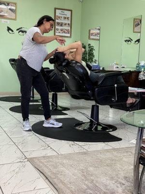 Soft hands! VERY fairly priced! In & out service! Very Clean environment! Did an excellent job!