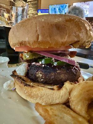 The "raspberry blast" may look a little top-heavy, but it tastes fantastic.