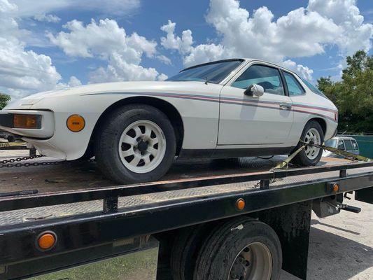 flatbed towing service