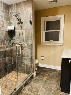 Bathroom is beautiful!