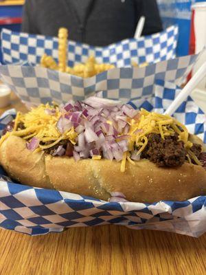 Chili dog