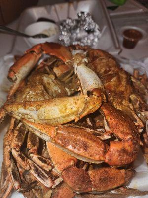 Fried Blue Crabs