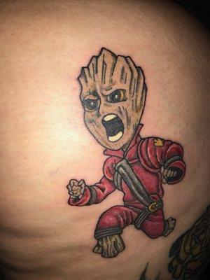 Baby groot. Looks exactly like the movie!