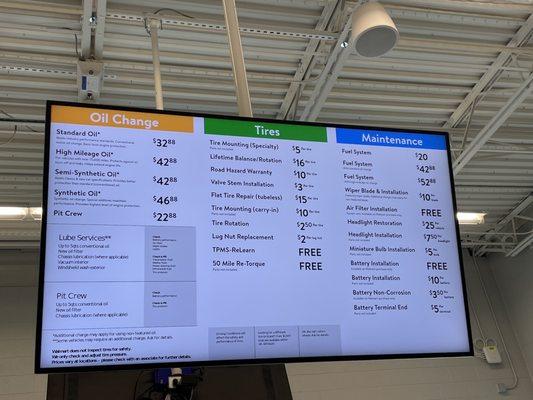 Walmart Auto Centers