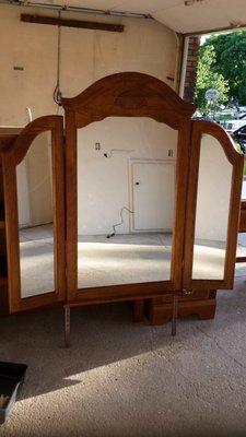 Mirror for the broyhill dresser
