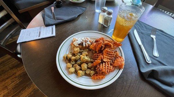 One of they fish dish from they menus