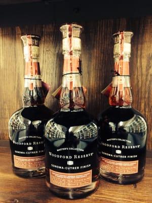 #Woodford reserve #Kentucky straight Bourbon whiskey #finished in Sonoma cuter Pinot noir barrels