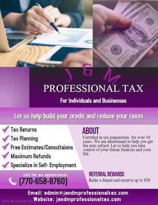 J & M Professional Tax