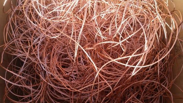 Bare Brite or Bright and Shiny copper!