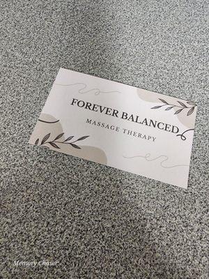 Forever Balanced Massage Therapy