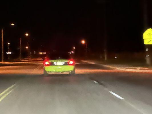 Taxi with plates HKT 3267