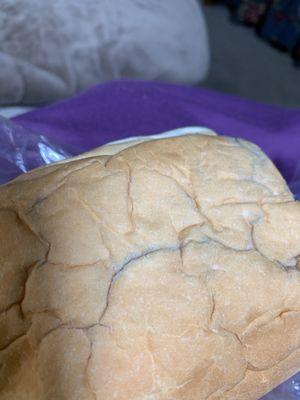 Moldy bread