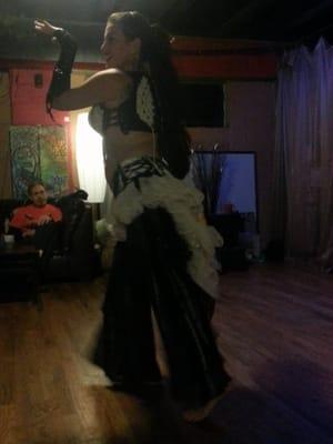Beginning Belly Dance Classes Tues from 6-7 pm and Sat from 11:30-12:30 p.m with Amaryllis. $10.00 or class or $35.00 a month.