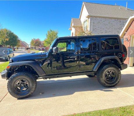 Would NOT go anywhere else for my Jeep. Amazing service!!!