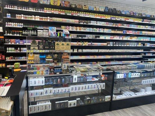 A huge juice selection to help you find the perfect flavor for you!