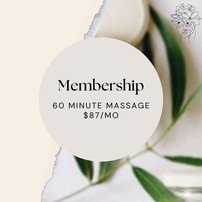 The Integrated Lifestyle Membership offers a cost-effective opportunity to enjoy the benefits of massage therapy.