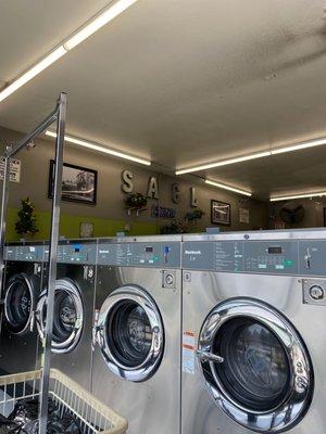 Entrance and some washers