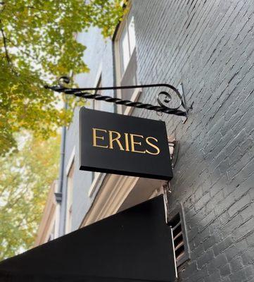 Eries Interiors blade sign