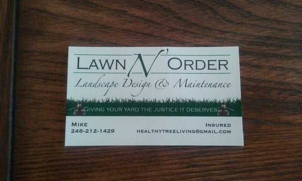 Lawn & Order