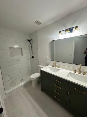 Guest bathroom remodel