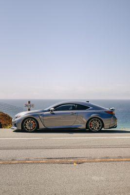 Lexus RCF with 5% back, 15% front, 50% windshield.