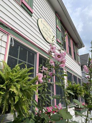 The front of the Bed and Breakfast!