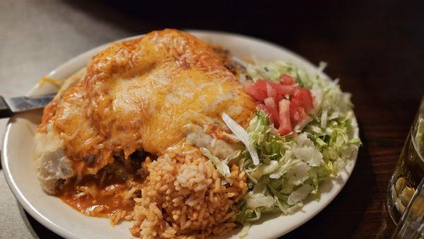 Beef sopapilla! Delicious and large portion!