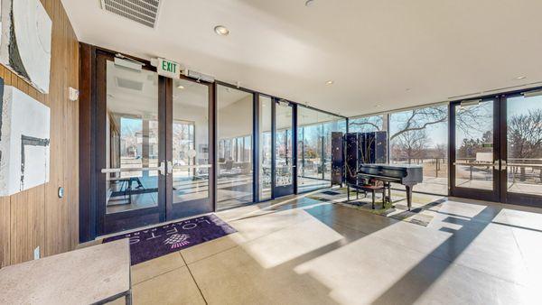 Entrance to the lobby