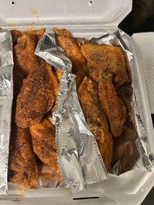 20 Piece Bone-in Wings with 2 Flavors