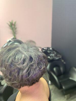 Eddie and Kyra at Decisions Hair Studio add such versatility to their hairstyles.