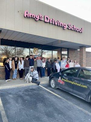 Drivers education class