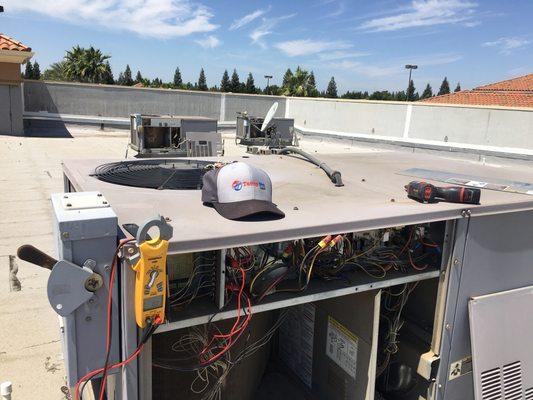 Servicing Multiple Commercial HVAC Units