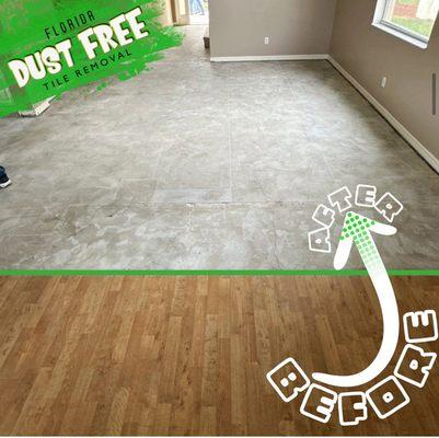 Florida Dust Free Tile Removal