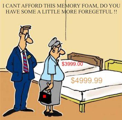 Memory foam Queens start at $299